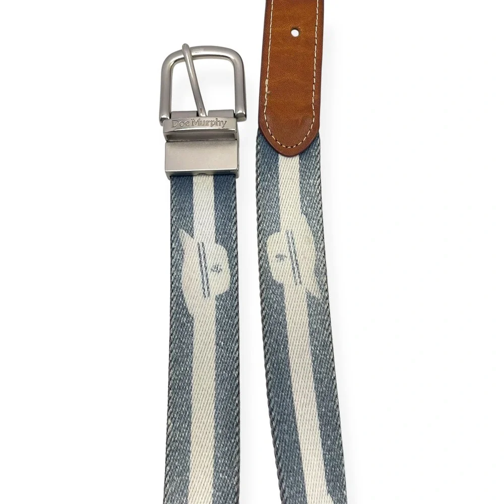 Doc Murphy‎ Cotton Leather Cut To Size Mens Golf Belt 38